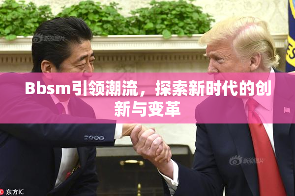 Bbsm引领潮流，探索新时代的创新与变革