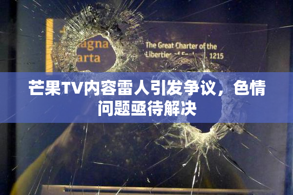 芒果TV内容雷人引发争议，色情问题亟待解决