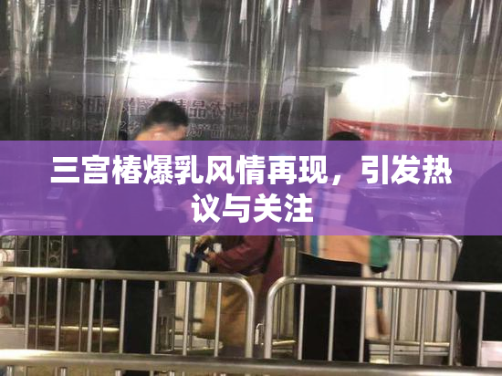 三宫椿爆乳风情再现，引发热议与关注