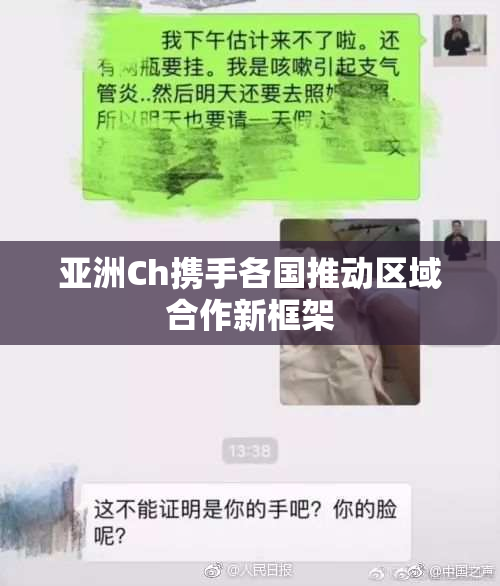 亚洲Ch携手各国推动区域合作新框架