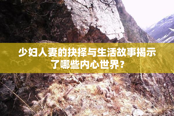 少妇人妻的抉择与生活故事揭示了哪些内心世界？