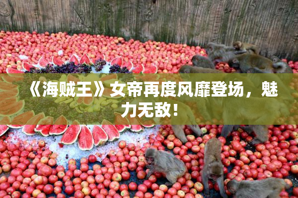 《海贼王》女帝再度风靡登场，魅力无敌！