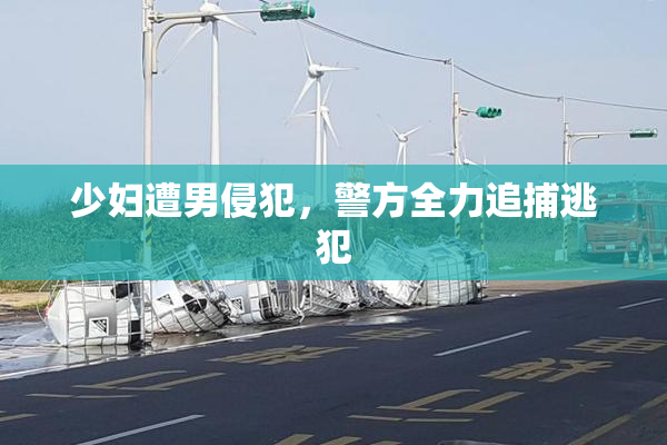 少妇遭男侵犯，警方全力追捕逃犯