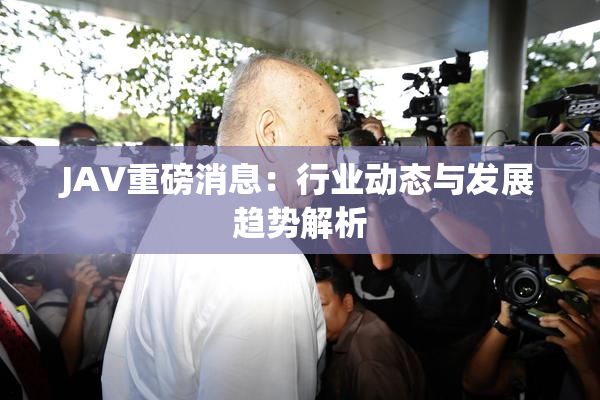 JAV重磅消息：行业动态与发展趋势解析