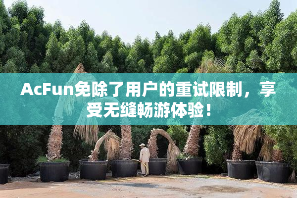 AcFun免除了用户的重试限制，享受无缝畅游体验！