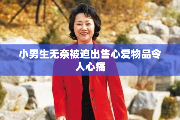 小男生无奈被迫出售心爱物品令人心痛