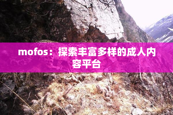 mofos：探索丰富多样的成人内容平台