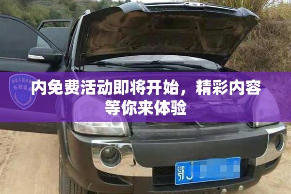 内免费活动即将开始，精彩内容等你来体验