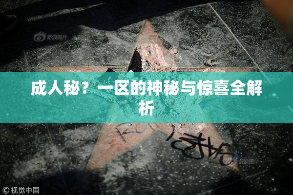 成人秘？一区的神秘与惊喜全解析