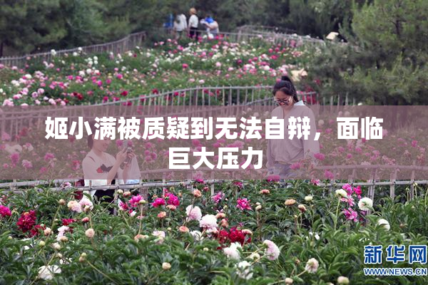 姬小满被质疑到无法自辩，面临巨大压力