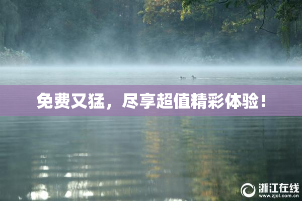 免费又猛，尽享超值精彩体验！