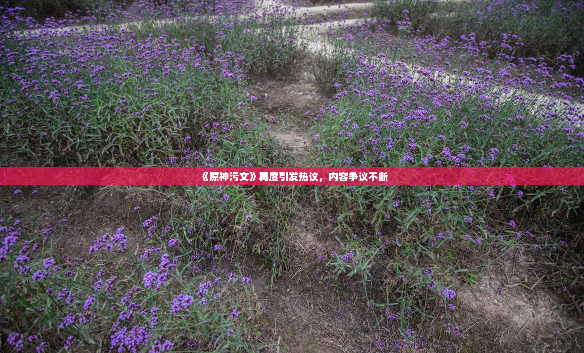 《原神污文》再度引发热议，内容争议不断