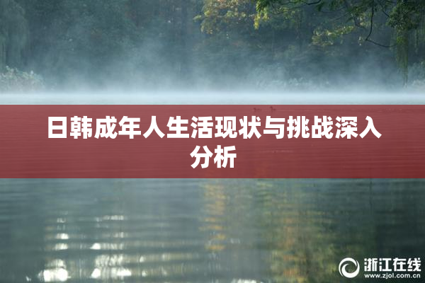 日韩成年人生活现状与挑战深入分析
