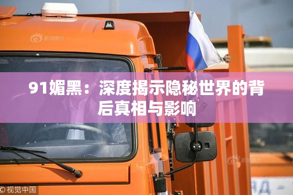 91媚黑：深度揭示隐秘世界的背后真相与影响