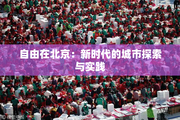 自由在北京：新时代的城市探索与实践