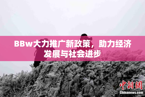 BBw大力推广新政策，助力经济发展与社会进步