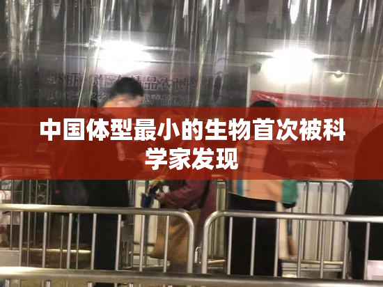中国体型最小的生物首次被科学家发现