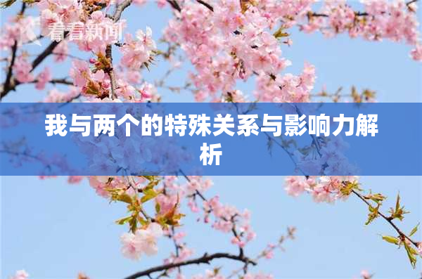 我与两个的特殊关系与影响力解析