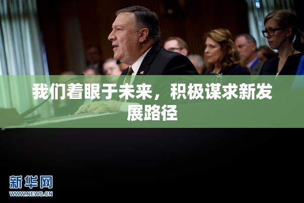 我们着眼于未来，积极谋求新发展路径