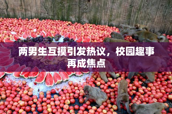 两男生互摸引发热议，校园趣事再成焦点