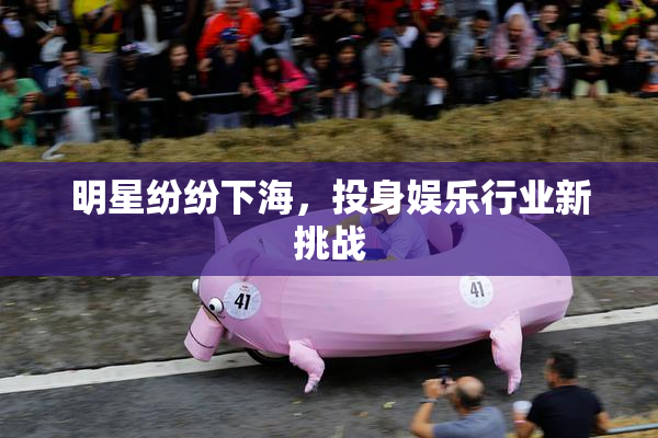 明星纷纷下海，投身娱乐行业新挑战
