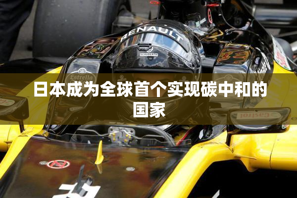 日本成为全球首个实现碳中和的国家