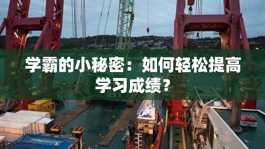 学霸的小秘密：如何轻松提高学习成绩？
