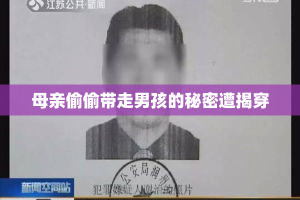 母亲偷偷带走男孩的秘密遭揭穿