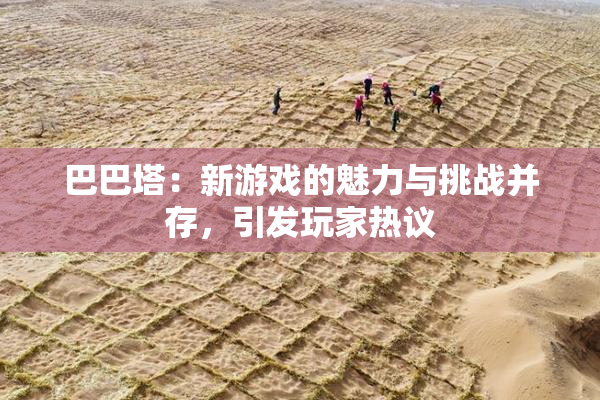 巴巴塔：新游戏的魅力与挑战并存，引发玩家热议