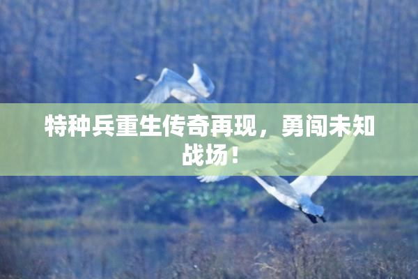 特种兵重生传奇再现，勇闯未知战场！