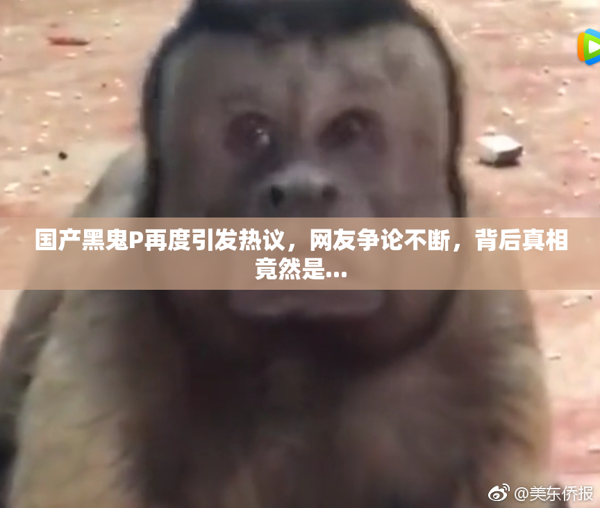 国产黑鬼P再度引发热议，网友争论不断，背后真相竟然是...