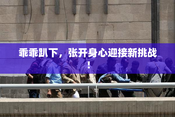 乖乖趴下，张开身心迎接新挑战！