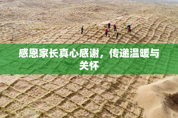 感恩家长真心感谢，传递温暖与关怀
