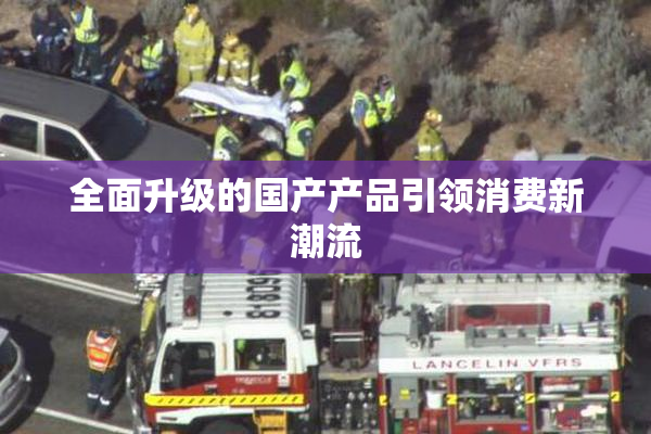 全面升级的国产产品引领消费新潮流