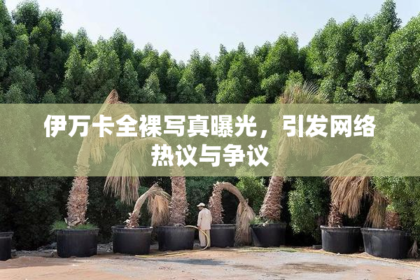 伊万卡全裸写真曝光，引发网络热议与争议