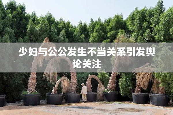 少妇与公公发生不当关系引发舆论关注