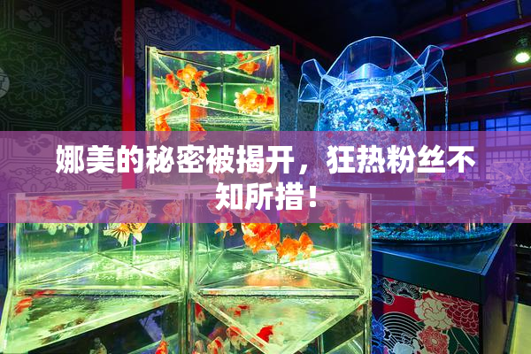 娜美的秘密被揭开，狂热粉丝不知所措！