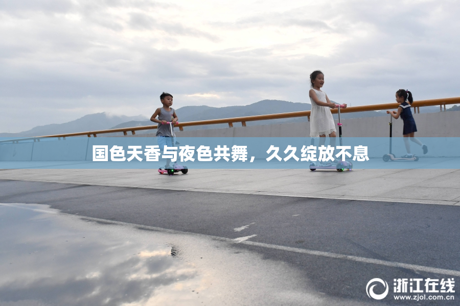 国色天香与夜色共舞，久久绽放不息