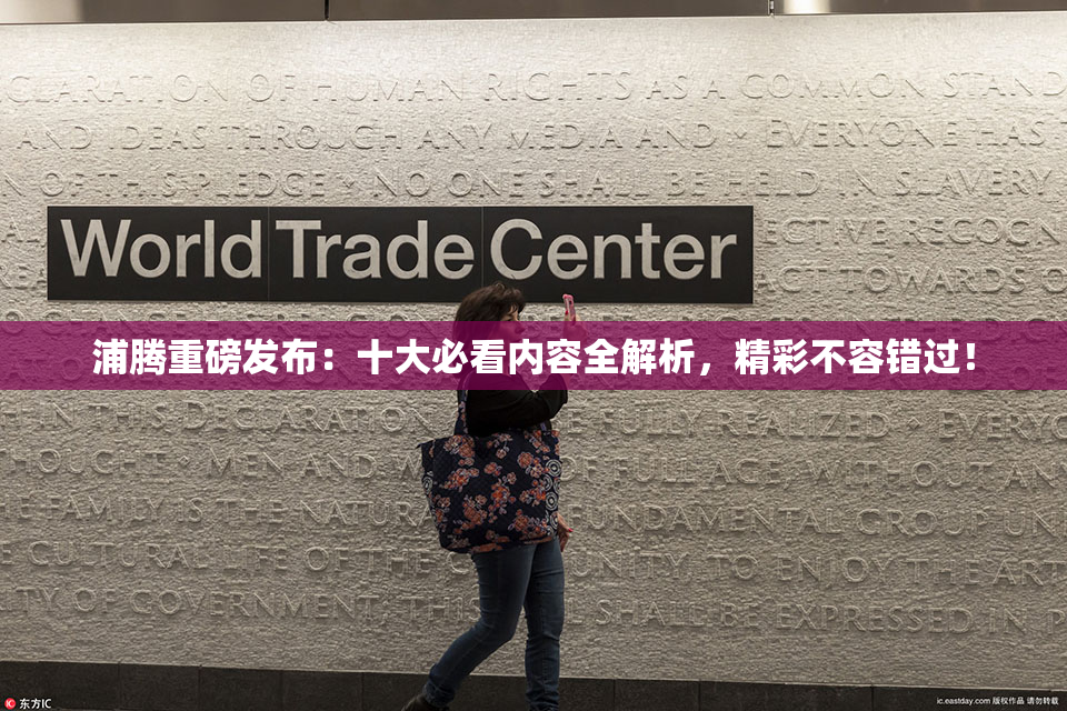 浦腾重磅发布：十大必看内容全解析，精彩不容错过！