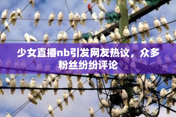 少女直播nb引发网友热议，众多粉丝纷纷评论