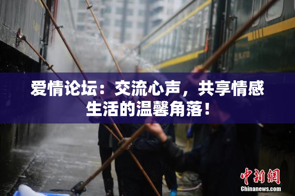 爱情论坛：交流心声，共享情感生活的温馨角落！
