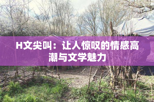 H文尖叫：让人惊叹的情感高潮与文学魅力