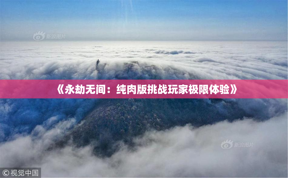 《永劫无间：纯肉版挑战玩家极限体验》