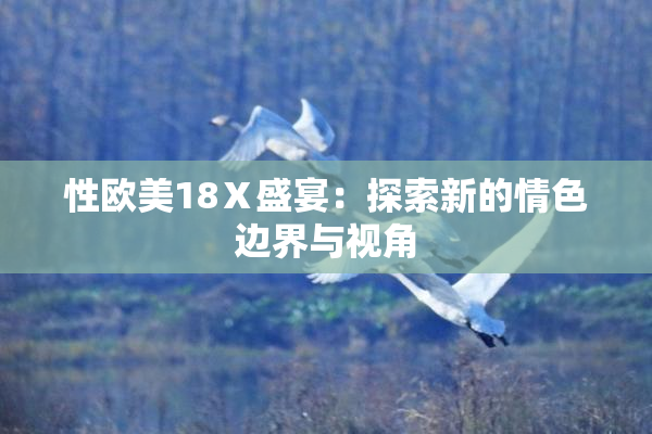 性欧美18Ⅹ盛宴：探索新的情色边界与视角