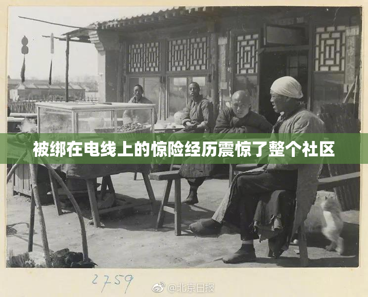 被绑在电线上的惊险经历震惊了整个社区