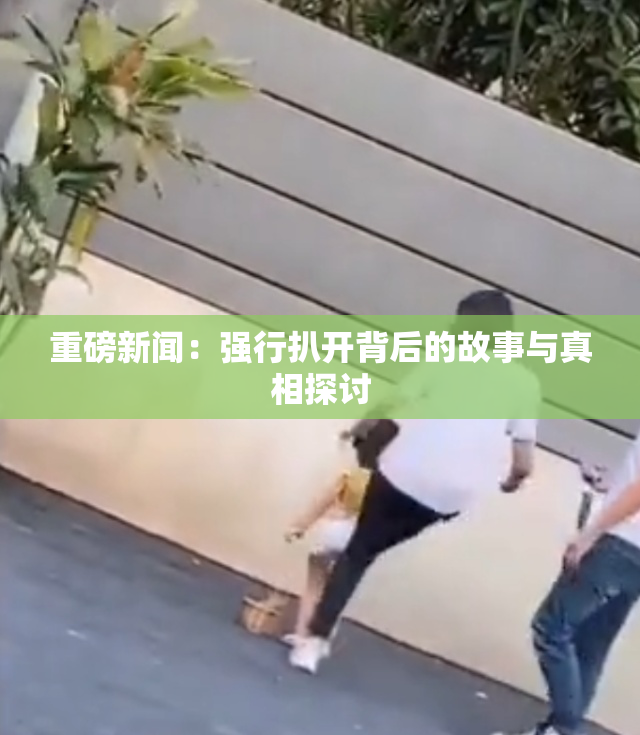重磅新闻：强行扒开背后的故事与真相探讨