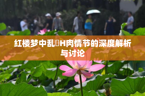红楼梦中乱婬H肉情节的深度解析与讨论