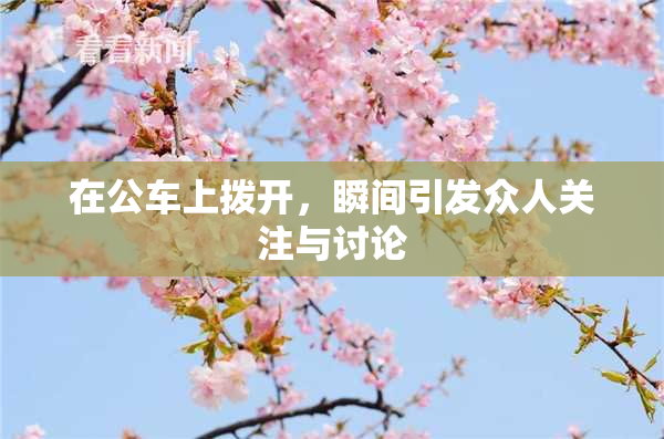 在公车上拨开，瞬间引发众人关注与讨论