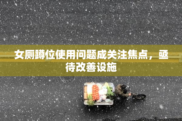女厕蹲位使用问题成关注焦点，亟待改善设施