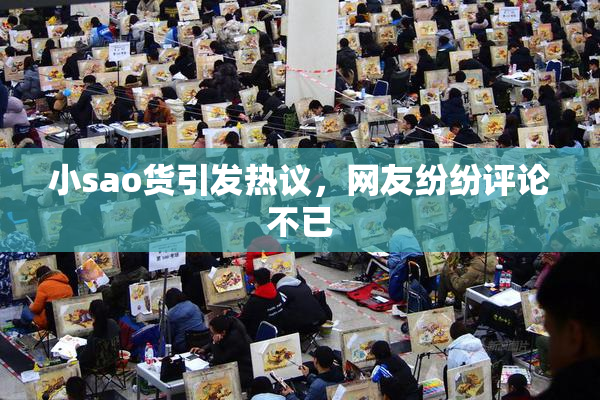 小sao货引发热议，网友纷纷评论不已